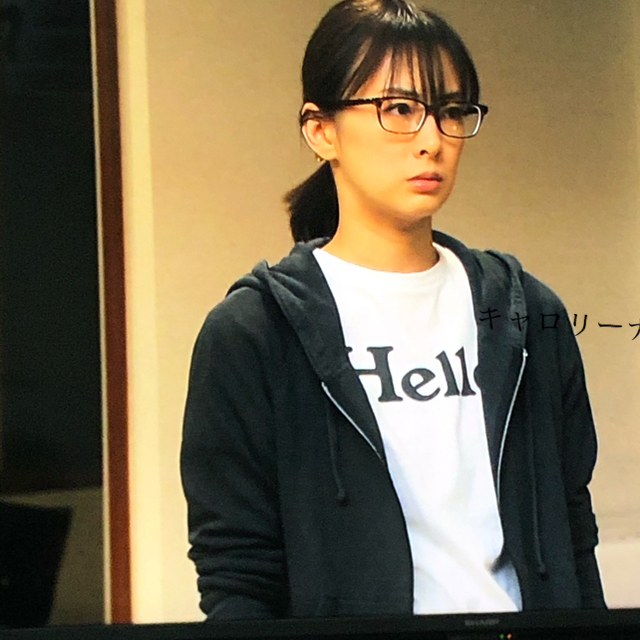 マディソンブルーロゴTシャツHelloハロー白ティーシャツSサイズ丸首ラウンド