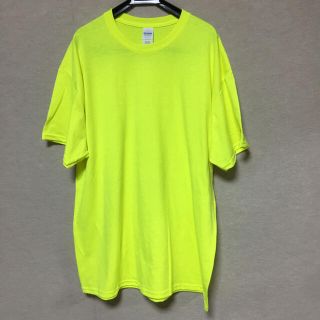 ギルタン(GILDAN)の新品 GILDAN ギルダン 半袖Tシャツ ネオンイエロー XL(Tシャツ/カットソー(半袖/袖なし))