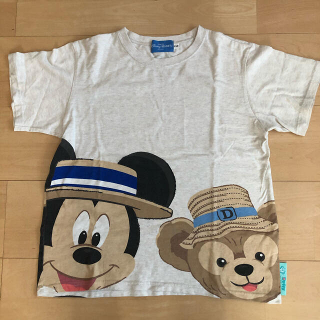 レア東京ディズニーリゾート購入　ダッフィー&ミッキー半袖Tシャツ　TDR TDS