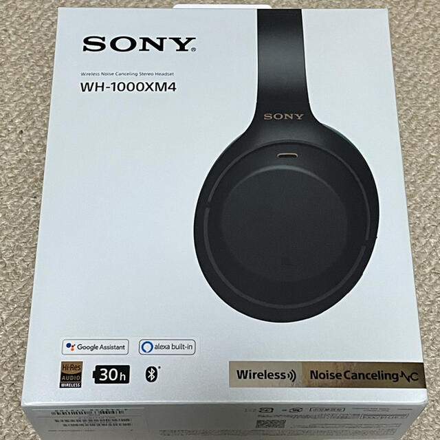 オーディオ機器SONY WH-1000XM4 ブラック