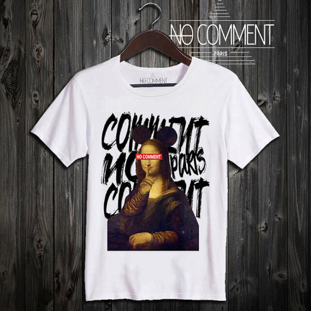 日本未入荷☆日本未上陸 NO COMMENT Paris Tshirt