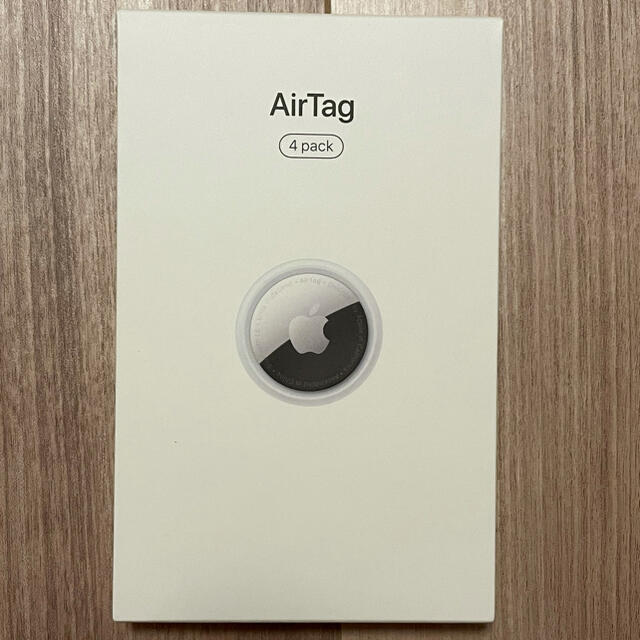 新品 未使用 Apple AirTagエアタグ 本体 4個入 MX542ZP A-