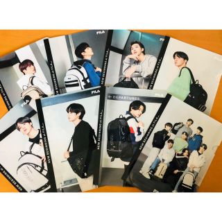 フィラ(FILA)のBTS FILA クリアファイル8枚セット(アイドルグッズ)