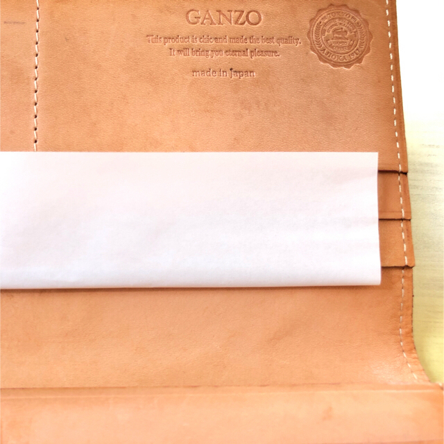 GANZO(ガンゾ)のガンゾ（GANZO）長財布 コードバン ファスナー小銭入れ付き メンズのファッション小物(長財布)の商品写真