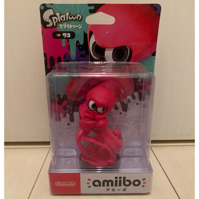 新品未使用　amiibo アミーボ Splatoon スプラトゥーン タコ