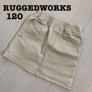 ラゲッドワークス(RUGGEDWORKS)のデニムスカート　120(スカート)