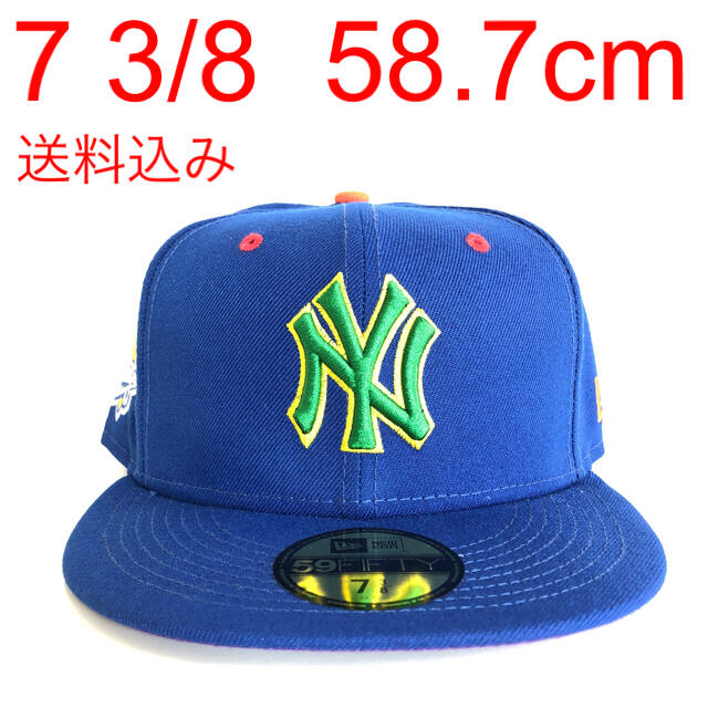 New Era Cap ツバ裏パープル ツバ裏オレンジ 2点 3/8 ニューエラツバ裏パープル