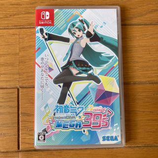 ニンテンドースイッチ(Nintendo Switch)の専用　初音ミク プロジェクト ディーヴァ メガミックス Switch(家庭用ゲームソフト)