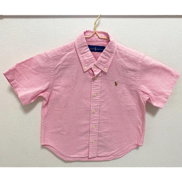 Ralph Lauren(ラルフローレン)のPolo  Ralph Lauren 100cm シャツ　夏　キッズ　お洒落 キッズ/ベビー/マタニティのキッズ服男の子用(90cm~)(Tシャツ/カットソー)の商品写真