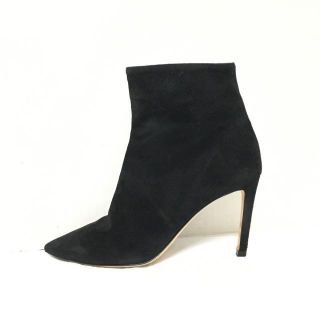 ジミーチュウ(JIMMY CHOO)のジミーチュウ 36 レディース - 黒 スエード(ブーツ)