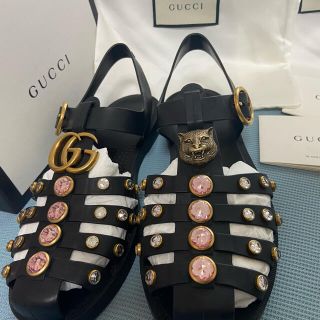 グッチ(Gucci)の【新品未使用】GUCCIサンダル　グルカサンダル(サンダル)