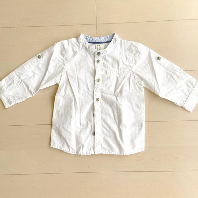 H&M(エイチアンドエム)のH&M シャツ　70 キッズ/ベビー/マタニティのベビー服(~85cm)(シャツ/カットソー)の商品写真