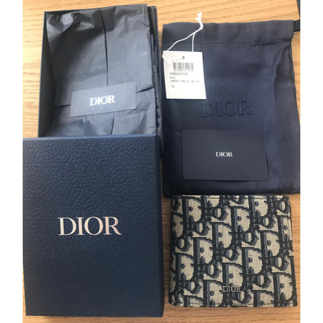 2022年春の DIOR HOMME - dior oblique コンパクトウォレット メンズ 折り財布 2022年春の DIOR HOMME - dior oblique コンパクトウォレット メンズ 折り財布
