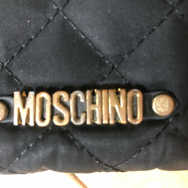 MOSCHINO(モスキーノ)のモスキーノ ブラック長財布 レディースのファッション小物(財布)の商品写真