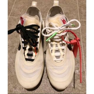 オフホワイト(OFF-WHITE)のNIKE×off-white AirMac 23.5(スニーカー)