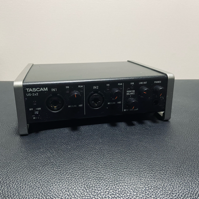 ☆TASCAM☆ US-2×2 オーディオインターフェース