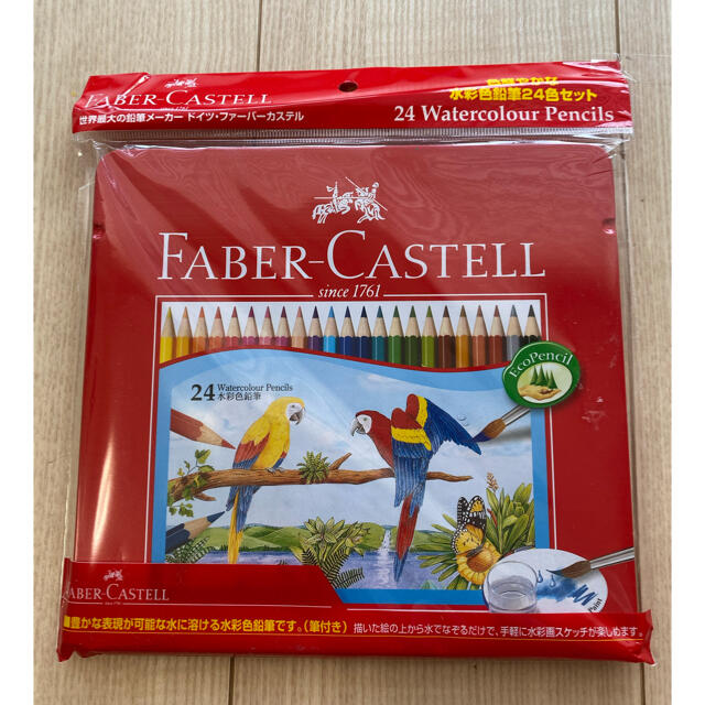 FABER-CASTELL(ファーバーカステル)のファーバーカステル　水彩色鉛筆　24色 エンタメ/ホビーのアート用品(色鉛筆)の商品写真
