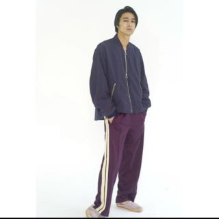 UNUSED19aw ダックパンツ パープル