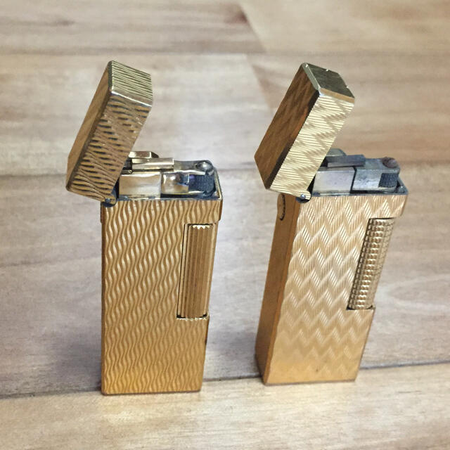 Dunhill(ダンヒル)のダンヒルライター  2個セット ジャンク品  綺麗 メンズのファッション小物(タバコグッズ)の商品写真