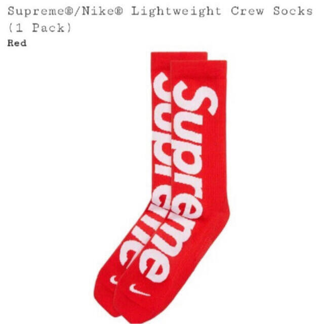 Supreme(シュプリーム)のsupreme crew sox メンズのレッグウェア(ソックス)の商品写真