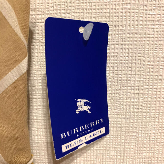 BURBERRY BLUE LABEL(バーバリーブルーレーベル)のBurberryバーバリーブルーレーベル タグ付き麻混合 チュニックトップス レディースのトップス(チュニック)の商品写真