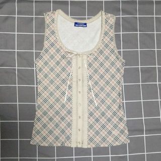 バーバリーブルーレーベル(BURBERRY BLUE LABEL)のバーバリー BURBERRY　タンクトップ(タンクトップ)