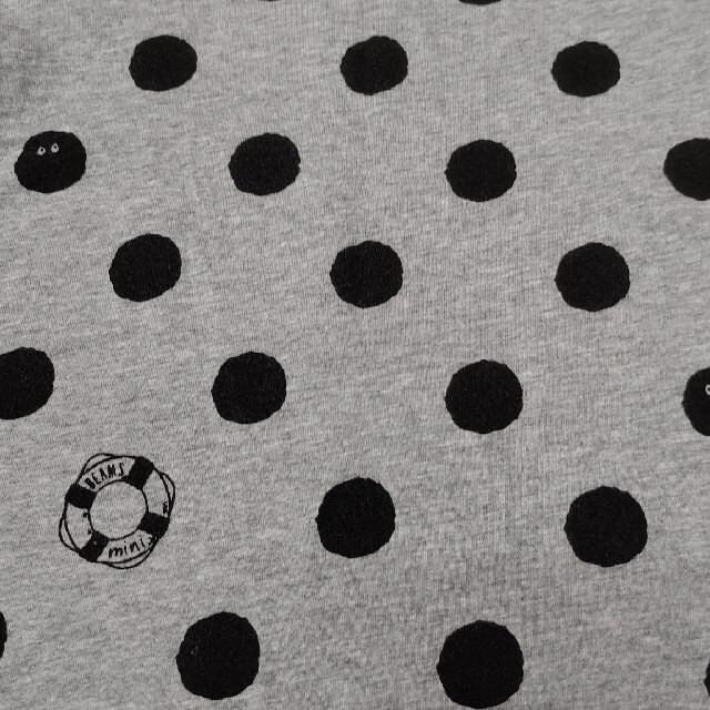 こどもビームス(コドモビームス)のBEAMS mini ドットTシャツ100 キッズ/ベビー/マタニティのキッズ服男の子用(90cm~)(Tシャツ/カットソー)の商品写真