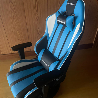 ゲーミング座椅子　極坐　V2　AK Racing ブルー(座椅子)