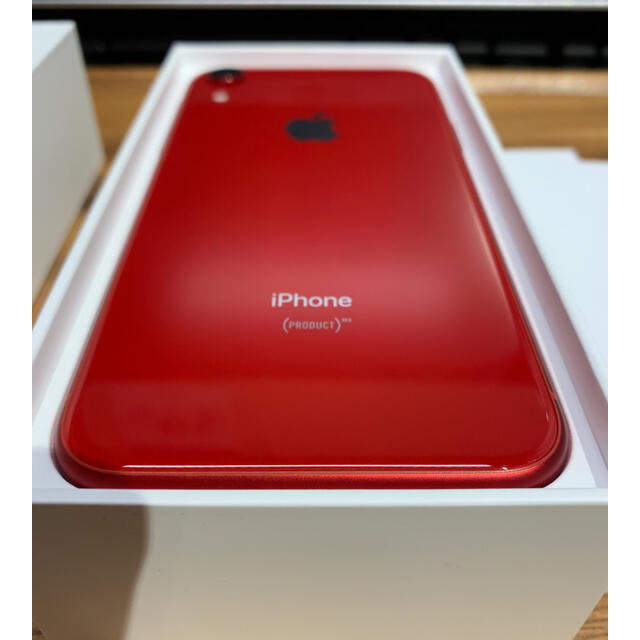 【美品】iPhone XR 64 GB SIMフリー レッド 本体