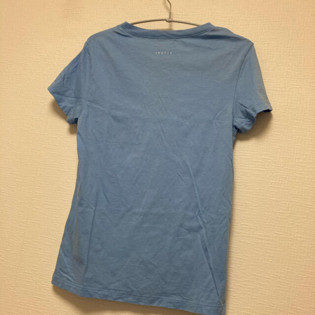theory(セオリー)のtheory セオリー　Tシャツ　青　水色　サイズ2 レディースのトップス(Tシャツ(半袖/袖なし))の商品写真