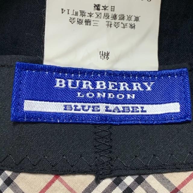 BURBERRY BLUE LABEL(バーバリーブルーレーベル)のバーバリーブルーレーベル - コットン レディースの帽子(ハット)の商品写真