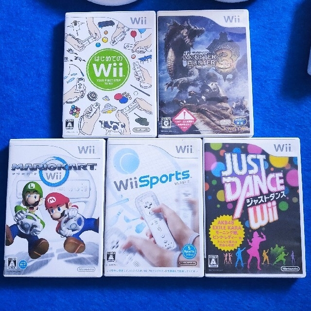 Wii本体とダンス＋マリオ