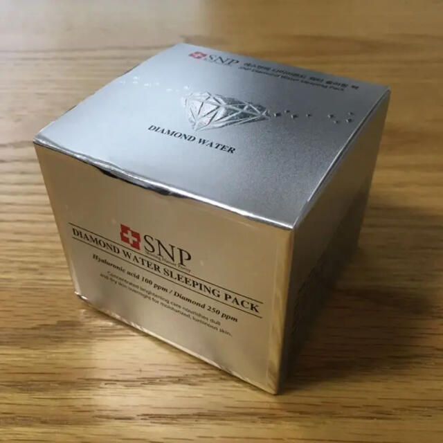 SNP ダイヤモンド ウォーター スリーピング パック 100g コスメ/美容のスキンケア/基礎化粧品(パック/フェイスマスク)の商品写真