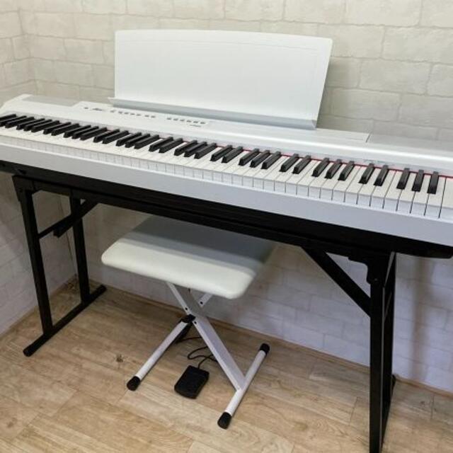 中古電子ピアノ　ヤマハ　P-125WH 楽器の鍵盤楽器(電子ピアノ)の商品写真