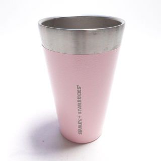 スターバックスコーヒー(Starbucks Coffee)のSTANLE STARBUCKS　ステンレススタッキングカップ　ベビーピンク(日用品/生活雑貨)