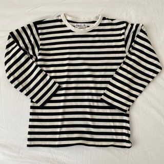 アニエスベー(agnes b.)の【アニエスベー】キッズボーダーカットソー Tシャツagnes b.(Tシャツ/カットソー)