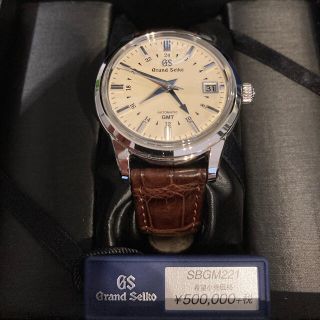 グランドセイコー(Grand Seiko)の早い者勝ち！　グランドセイコー　grandseiko sbgm221 おまけ付き(腕時計(アナログ))