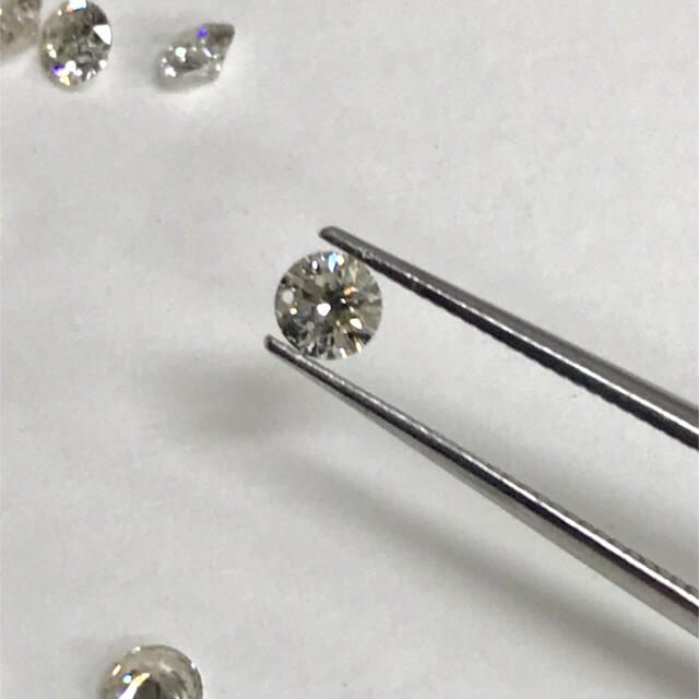 K18 ダイヤモンド 0.50ct ネックレス レーザードリルホール - ネックレス