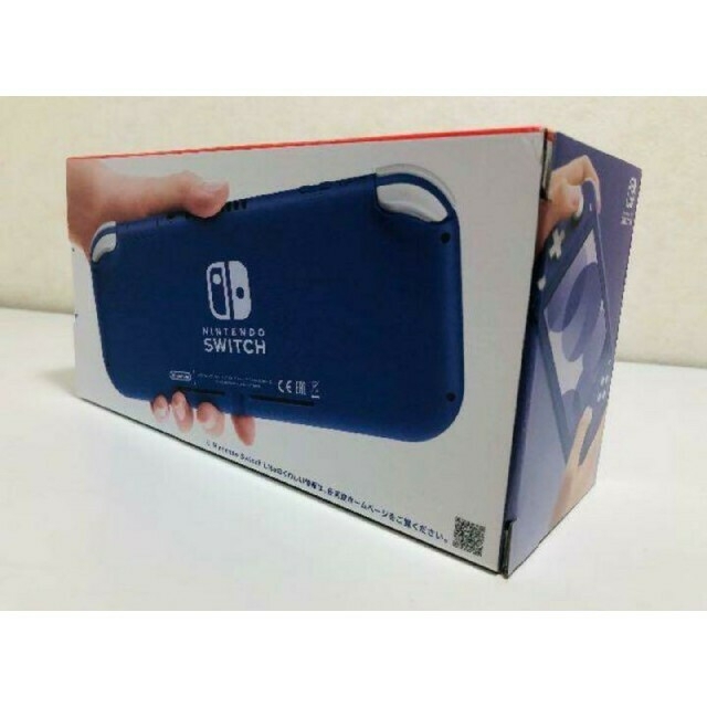 Nintendo Switch(ニンテンドースイッチ)の新品☆未開封☆Nintendo Switch lite 新色ブルー エンタメ/ホビーのゲームソフト/ゲーム機本体(携帯用ゲーム機本体)の商品写真