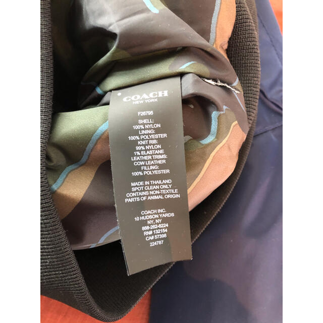 COACH - コーチ MA-1 ブルゾン ジャケットの通販 by RE COACH - コーチ MA-1 ブルゾン ジャケットの通販 by RE