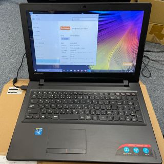 レノボ(Lenovo)のideapad 300 15IBR ブラック（購入証明書：白紙であります）(ノートPC)