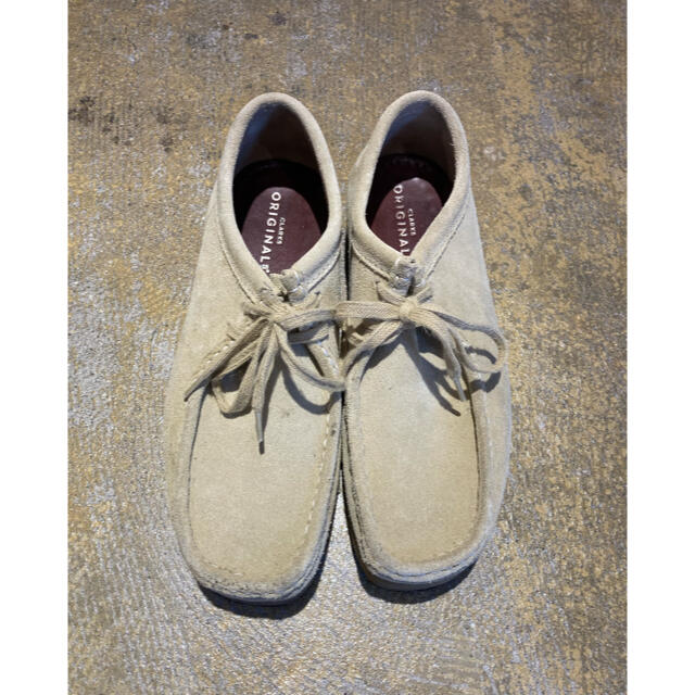 CLARKS ワラビー ベージュ