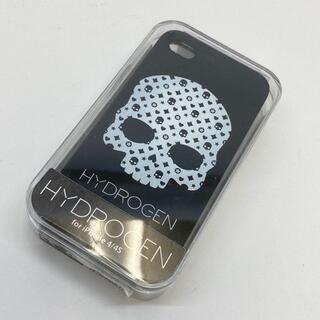 ハイドロゲン(HYDROGEN)のハイドロゲン iPhoneケース スカル プラスチック樹脂 ブラック/黒(iPhoneケース)