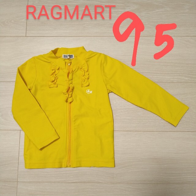 RAG MART(ラグマート)のラッシュガード　ラグマート　水着　90 95 100　女の子 キッズ/ベビー/マタニティのキッズ服女の子用(90cm~)(水着)の商品写真