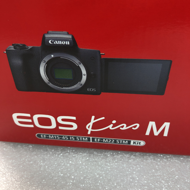 レンズ Canon - Canon EOS Kiss M ダブルレンズキット ブラック オマケ付きの通販 by lives｜キヤノンならラクマ キャノン