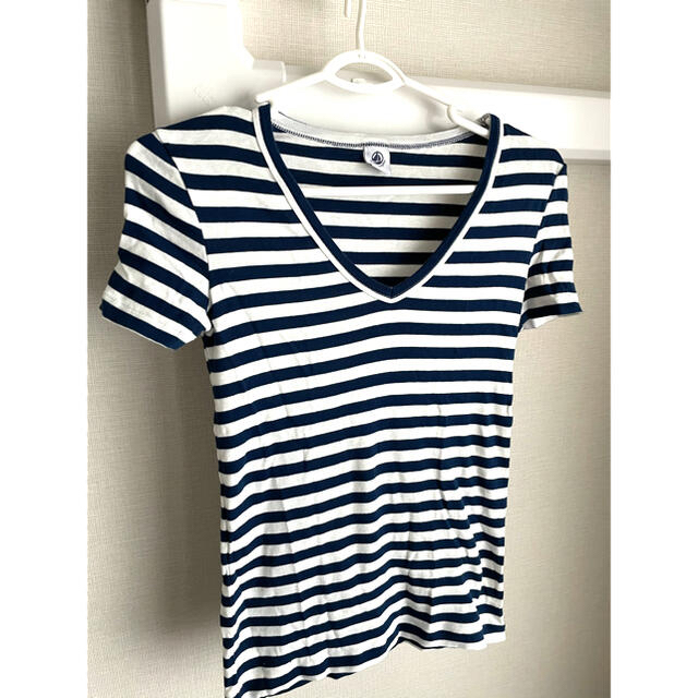 PETIT BATEAU(プチバトー)のプチバトー　マリニエールTシャツ レディースのトップス(Tシャツ(半袖/袖なし))の商品写真