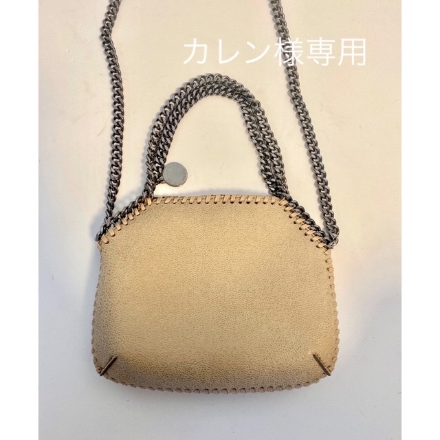 Stella McCartney(ステラマッカートニー)のステラSTELLA MCCARTNEYファラベラTiny Tote Bag美品 レディースのバッグ(ショルダーバッグ)の商品写真