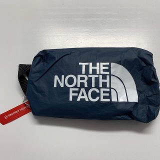 ザノースフェイス(THE NORTH FACE)の新品ノースフェイス　チャイナエア　アメニティ ポーチ　プレエコ　ネイビー(ポーチ)