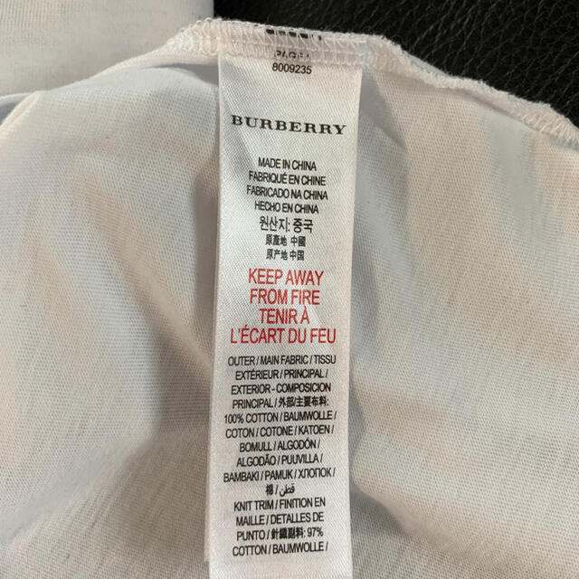 BURBERRY(バーバリー)のバーバリー Tシャツ レディースのトップス(Tシャツ(半袖/袖なし))の商品写真