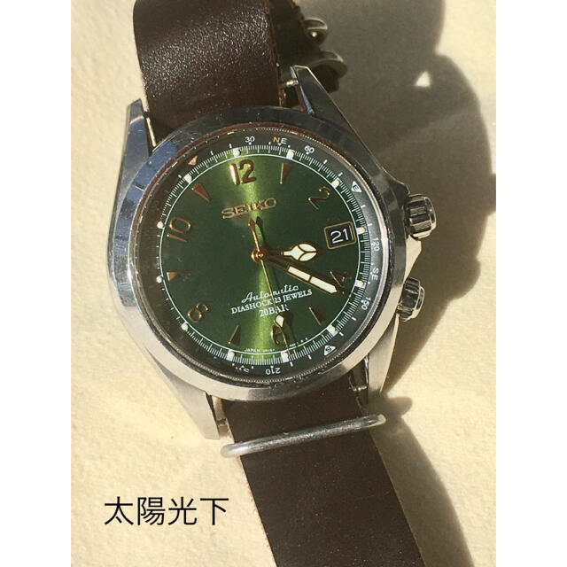 SEIKO(セイコー)のSEIKO 腕時計 セイコー アルピニスト Alpinist SARB017 メンズの時計(腕時計(アナログ))の商品写真